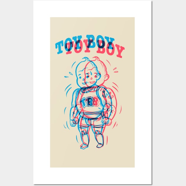 Toy Boy Wall Art by rudyfaber